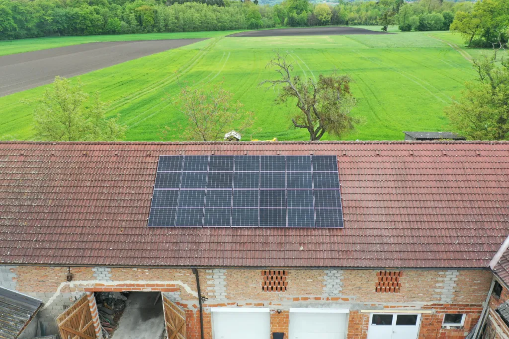 PV Erweiterung Landwirtschaft Biohof